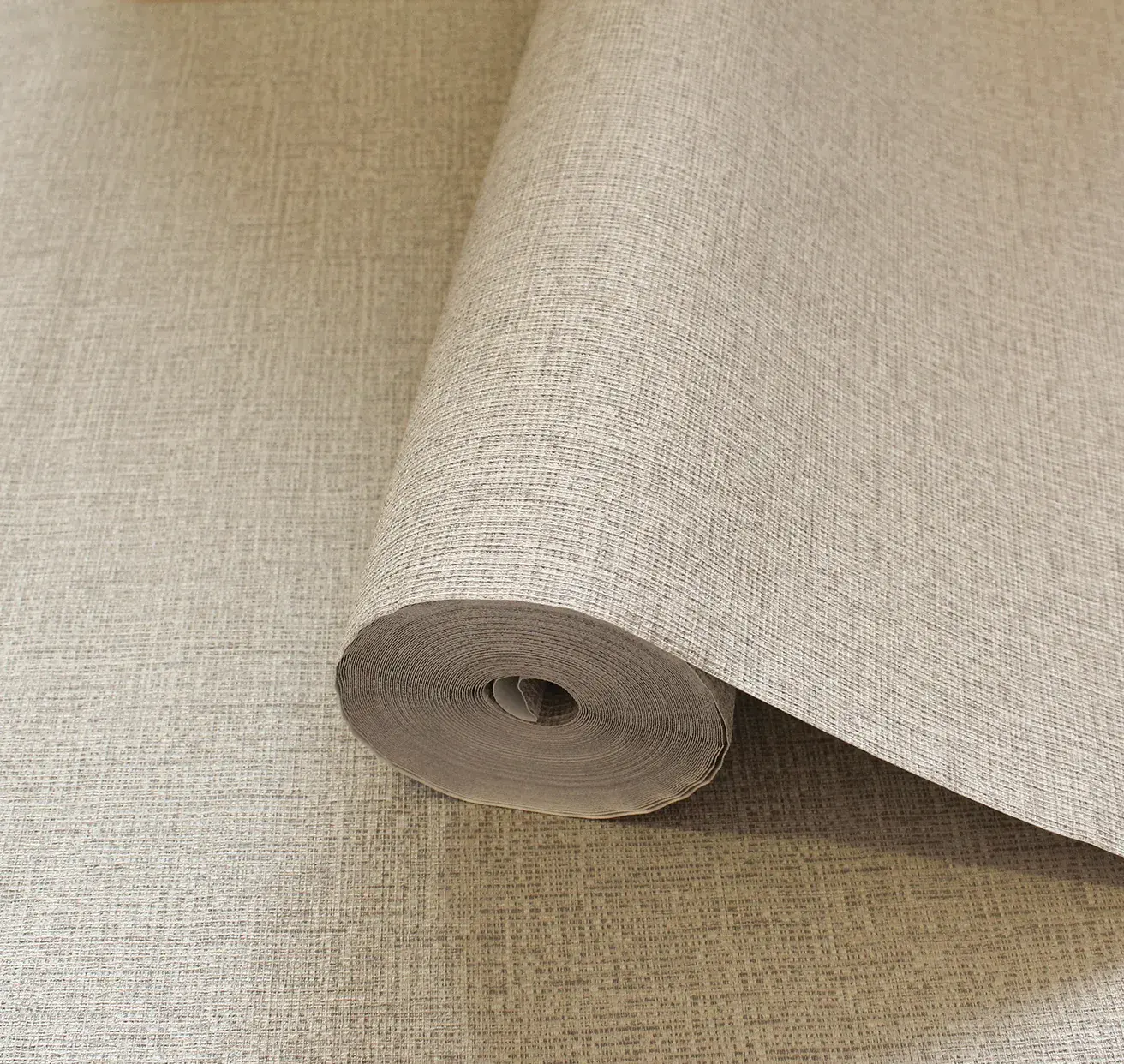 Beige Embossed Wallpaper – Glittering Accents (24110-2)